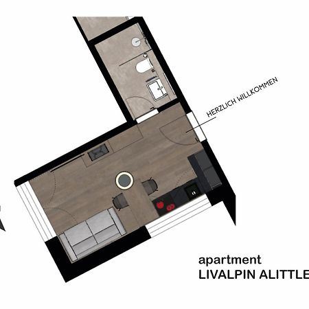 加爾米施-帕滕基興Livalpin Alittlecosy公寓 外观 照片